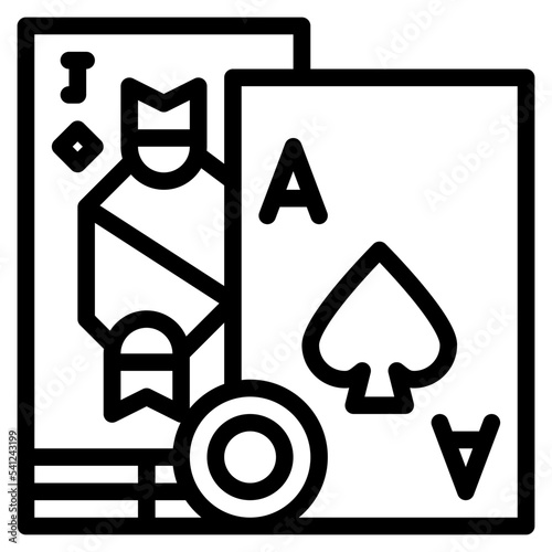 blackjack bet gambling casino