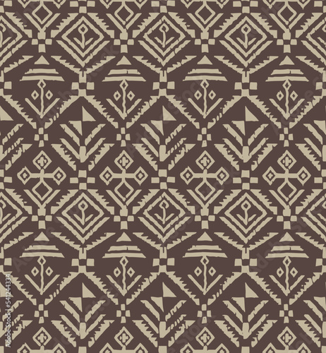 seamless pattern with ethnic