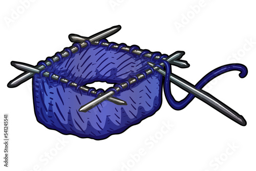 Sock spokes vector illustration on white background