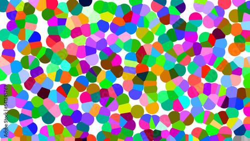 Mosaic colorful circle pattern, texture. abstract silver bokeh