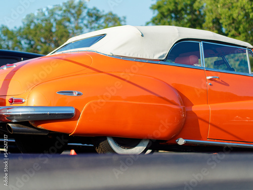 Orange Vintage Buick Car © J.Joe.Foto