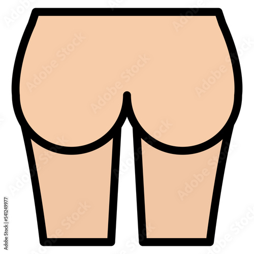 butt human body organ