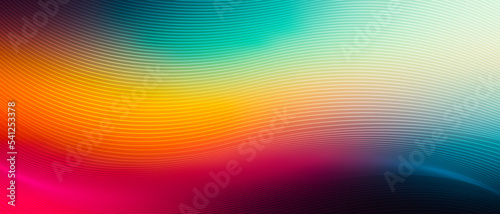 Colorful Shining Abstract Background Lines.Premium design with curves.template for digital business banner.illustration technology