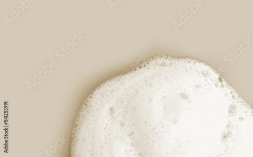 Skincare cleanser mousse soap foam texture