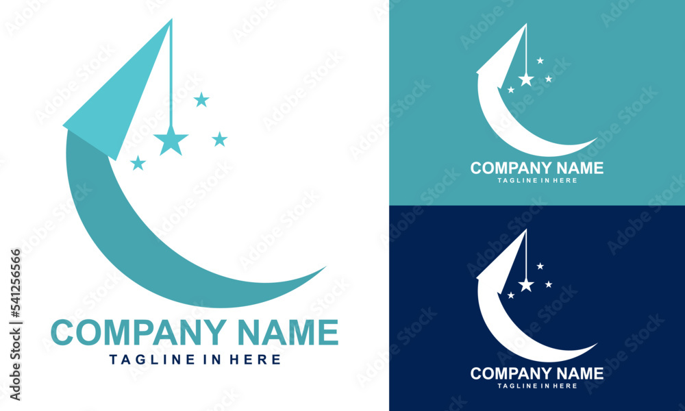 Fototapeta premium abstract sleeping set icon illustration