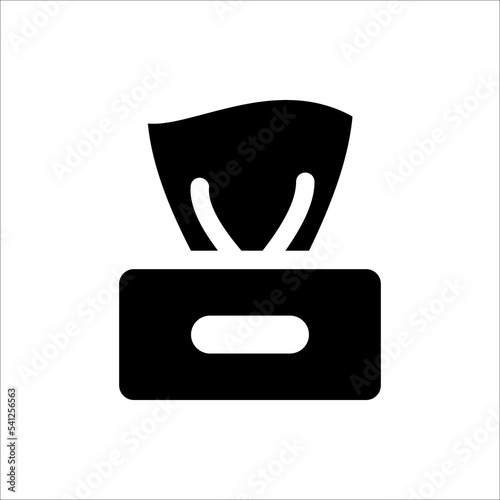 tissue box icon, vector illustration