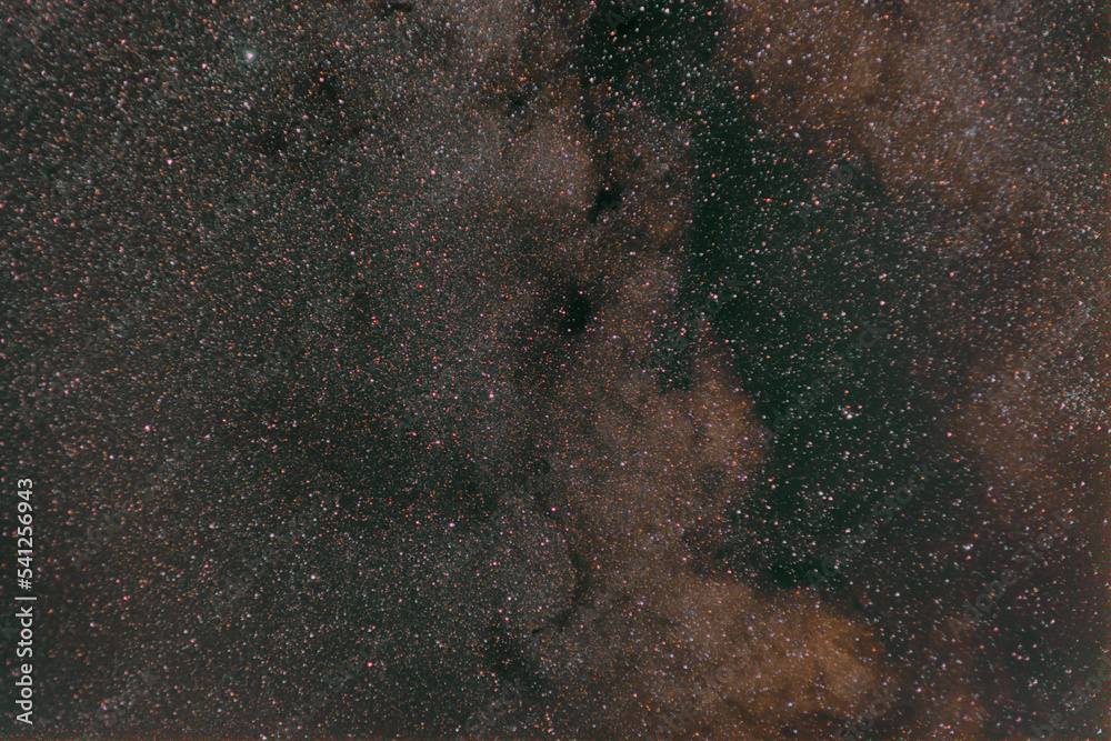 Stars Milkyway Milky Way Night Sky Astro Astrophotography Stock Photo