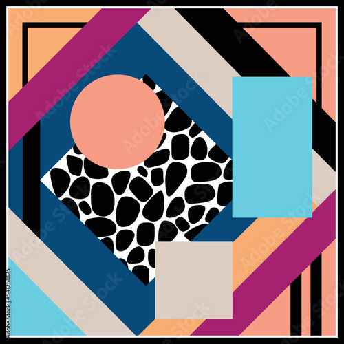 The fashionable pattern design for the cover