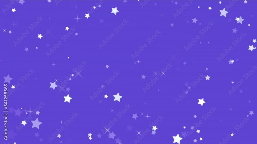Blinking stars blue glitter background Blinking stars blue glitter background