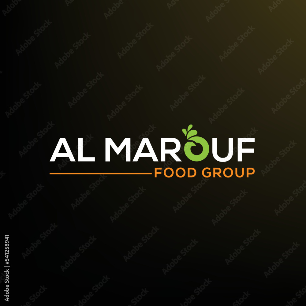 Modern Wordmark Food Logo Design Template for Your Business