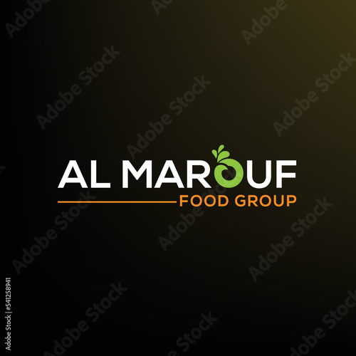 Modern Wordmark Food Logo Design Template for Your Business