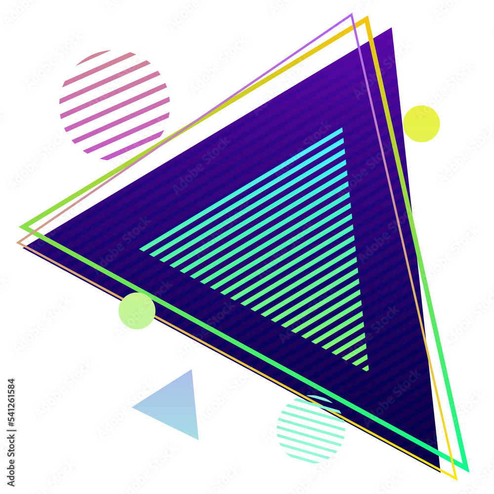 Abstract memphis pattern retro style 80s-90s