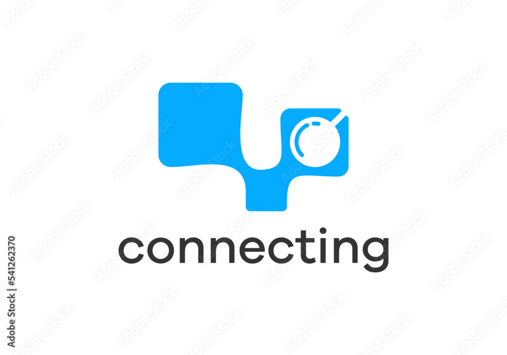 data connection technology logo design templates data connection technology logo design templates