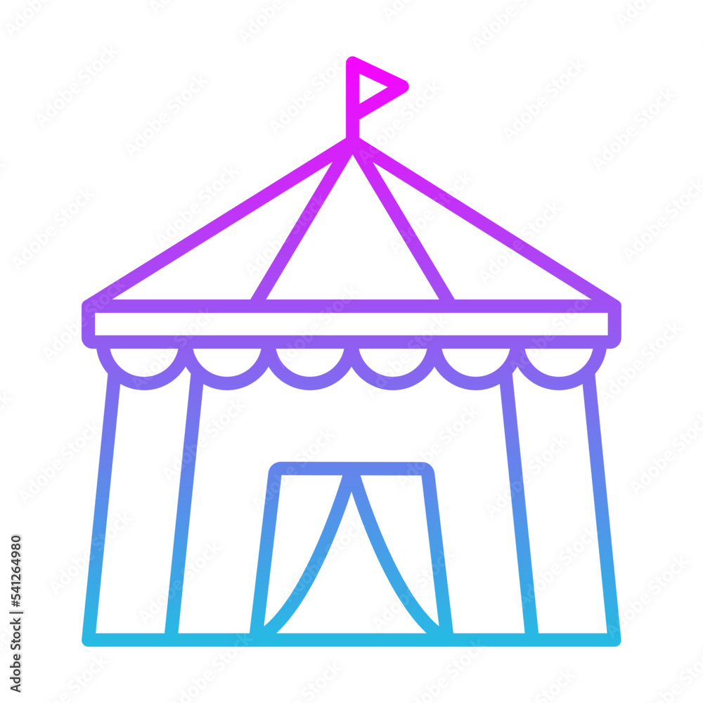 Circus Tent Icon