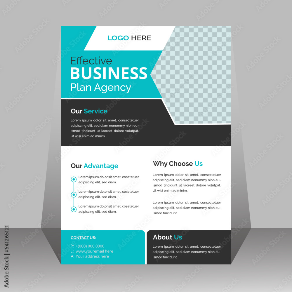 Corporate business flyer design template Corporate business flyer design template