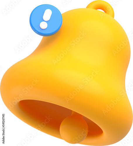 Photos 3D Notification bell