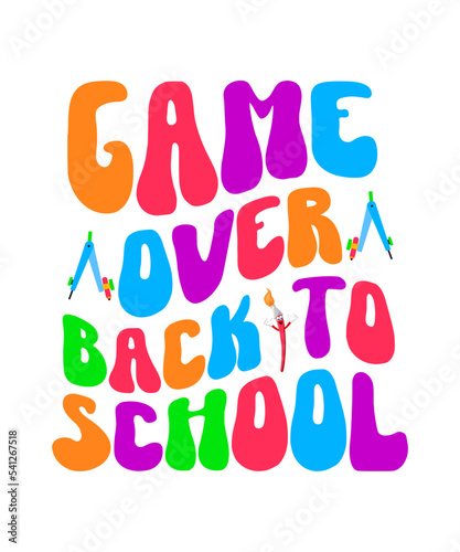 Retro Back to School SVG  Retro Vibes SVG  First day of School Svg  Svg Files for Cricut   Silhouette  Png Sublimation Welcome Back To School SVG  Retro Back To School SVG  Back To School shirt svg  F