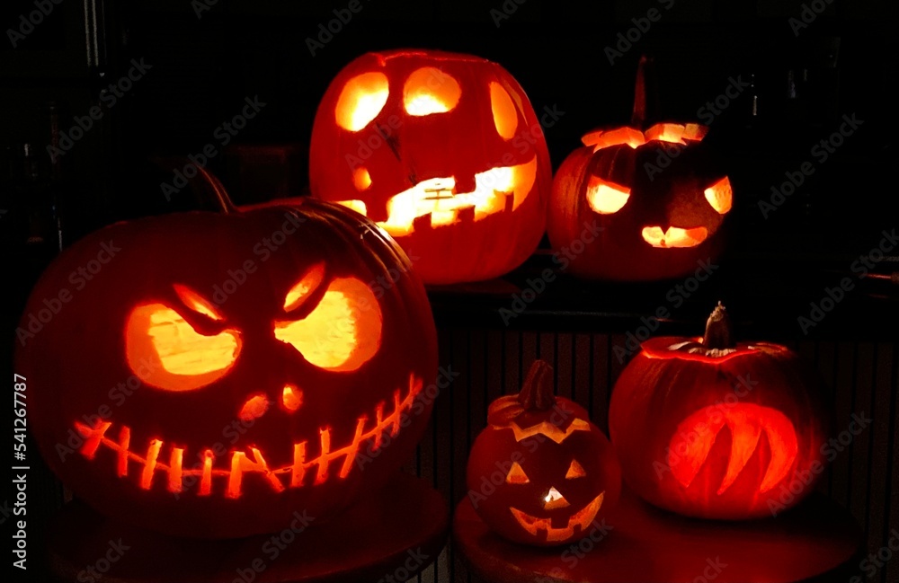 Fototapeta premium halloween jack o lantern