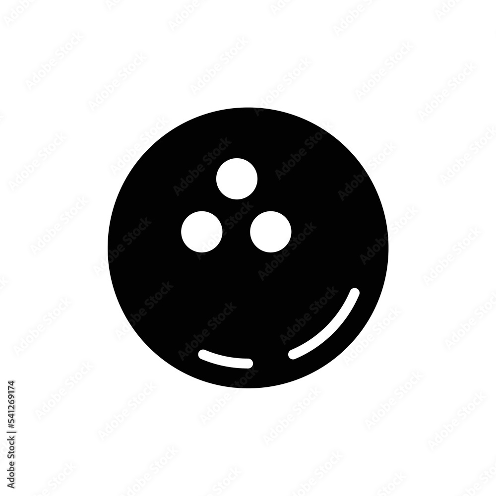 Obraz premium bowling ball icon design vector template