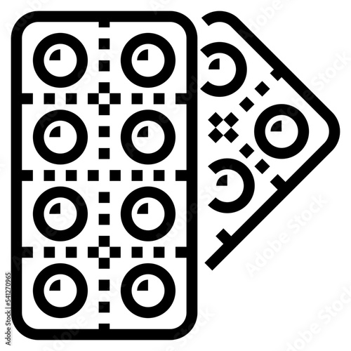 tablets line icon