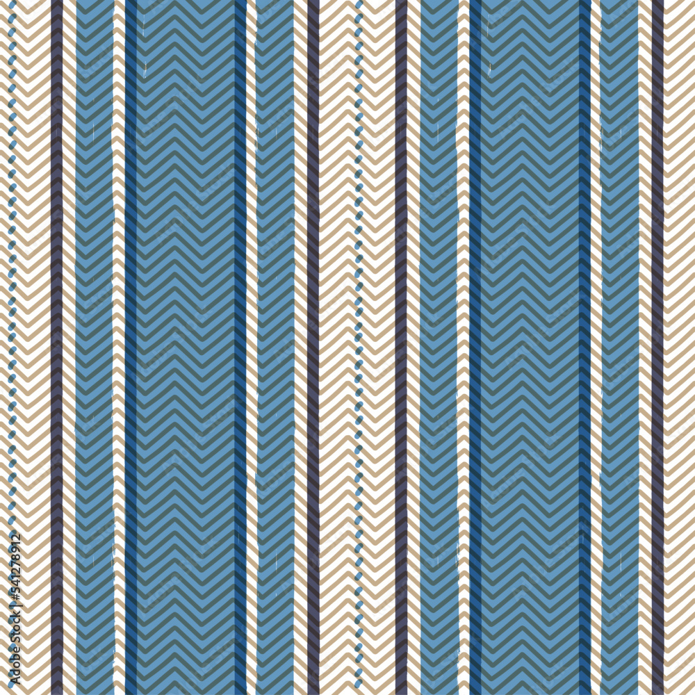 Stripe pattern vector, Provence weave striped seamless background, stitch linen stripes, ethnic line fabric, table cloth, towel textile