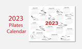 Pilates calendar 2023 