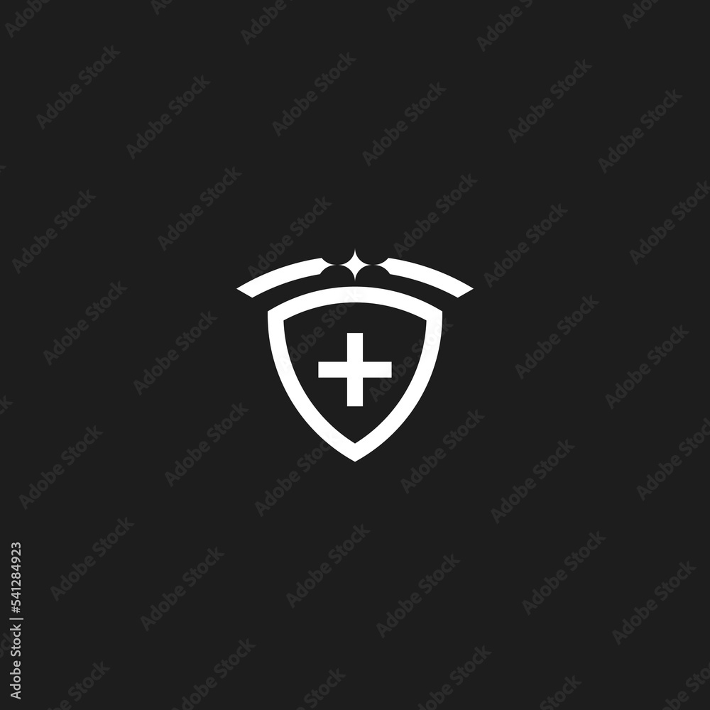 Medical Space Emblem for healthy logo Medical Space Emblem for healthy logo