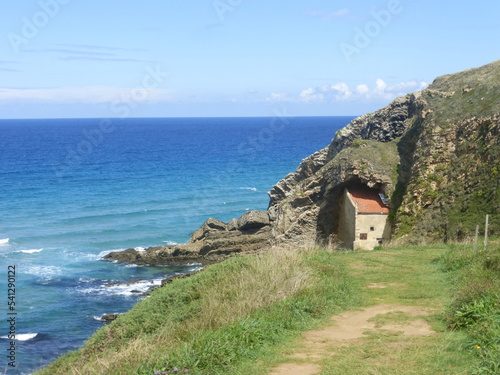 ERMITA DE SANTA JUSTA EN UBIARCO, CANTABRÍA photo