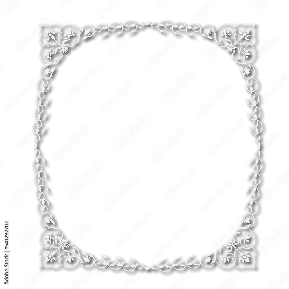 Frame, in the style of an ornament, Vector illustration eps 10, Art. Frame, in the style of an ornament, Vector illustration eps 10, Art.