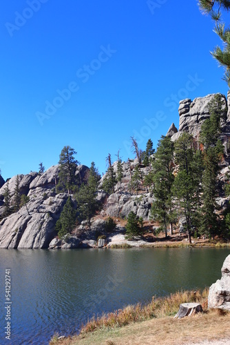 lake in the mountains