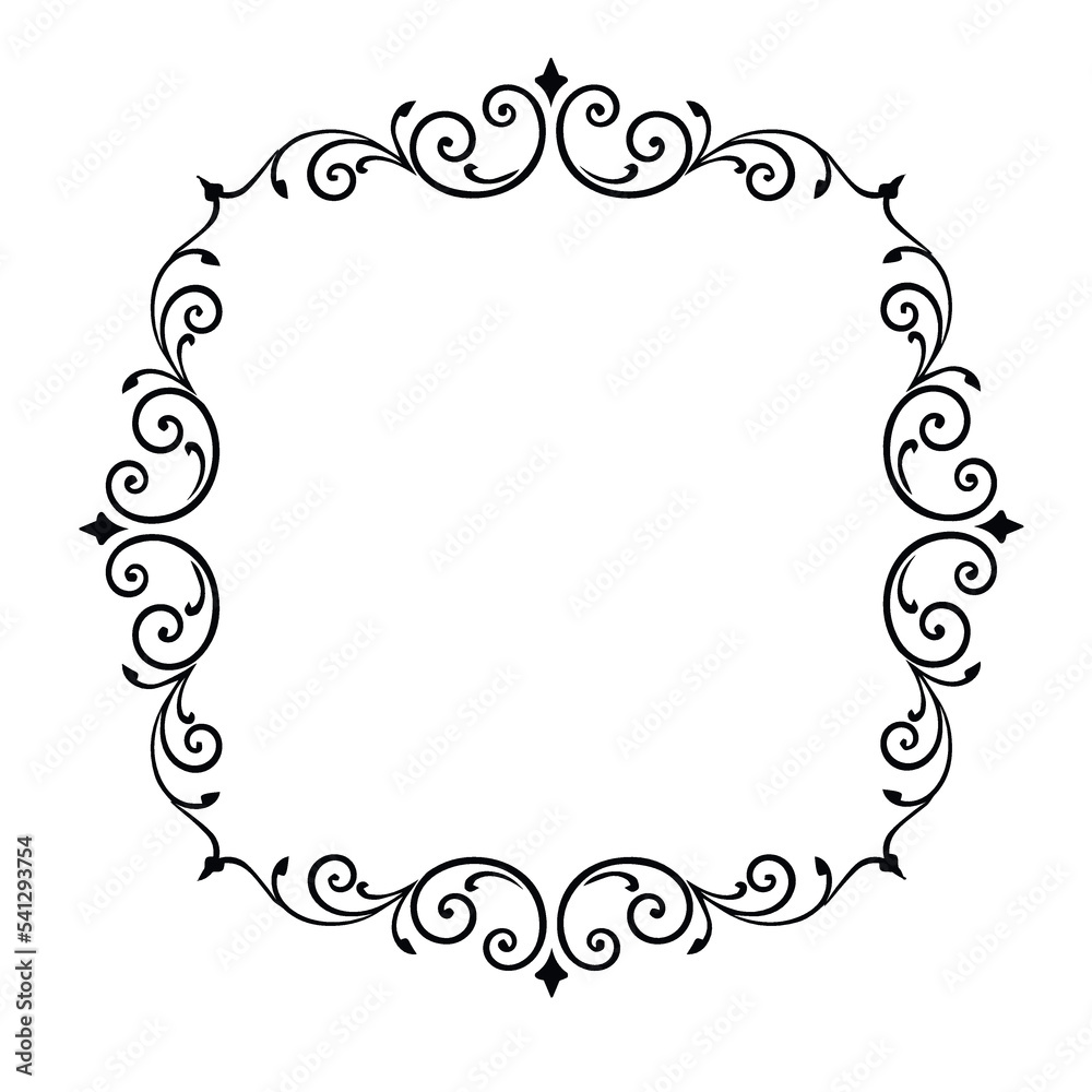 Frame, in the style of an ornament, Vector illustration eps 10, Art. Frame, in the style of an ornament, Vector illustration eps 10, Art.