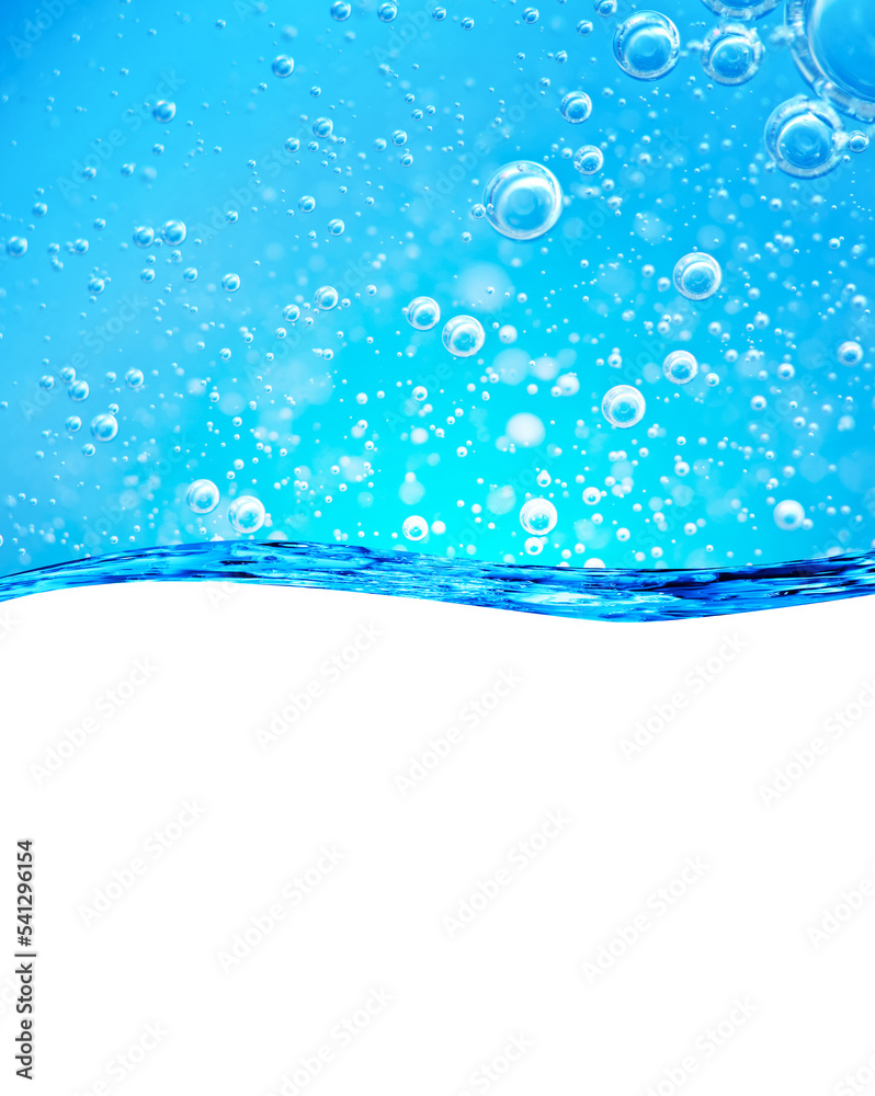 Blue Wave, Water, isolated Blue Wave, Water, isolated