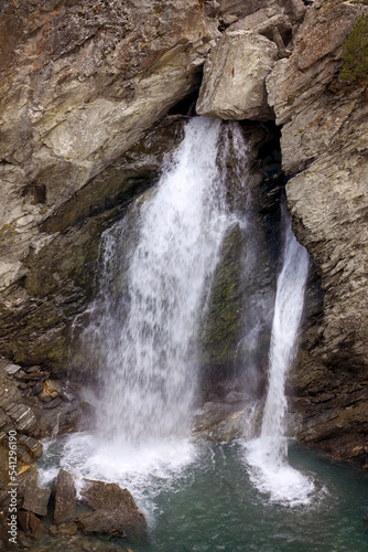 Waterfall cascade in South Tyrol