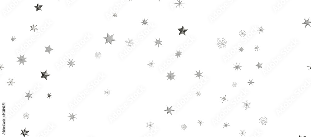 Snowflakes and bokeh lights on the blue Merry Christmas background. 3D render Snowflakes and bokeh lights on the blue Merry Christmas background. 3D render