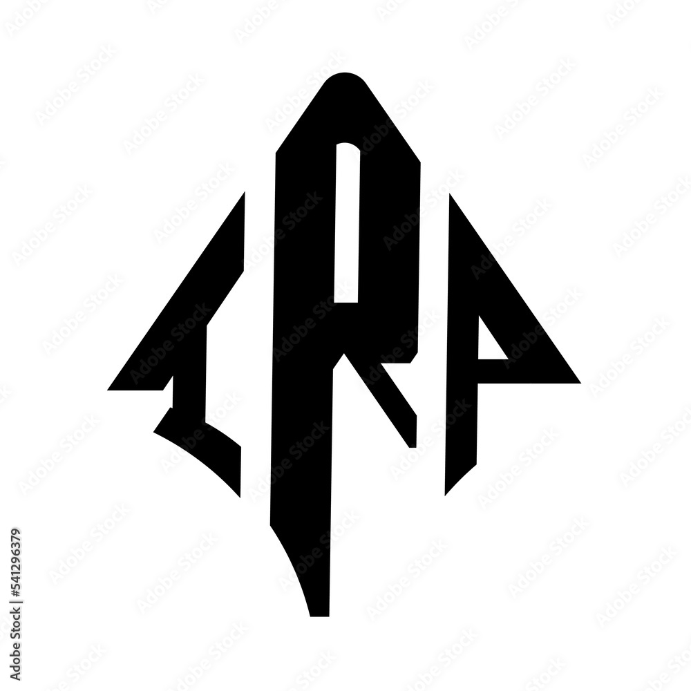IRP logo. IRP logo letter logo design vector image. IRP letter logo