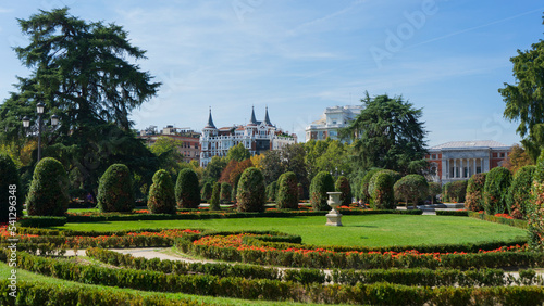 gardens of Retiro Park, Madrid