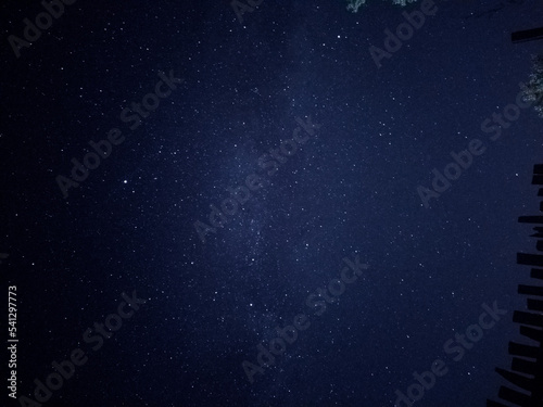 Panorama milky way galaxy with stars and space dust in the universe © Alexandru