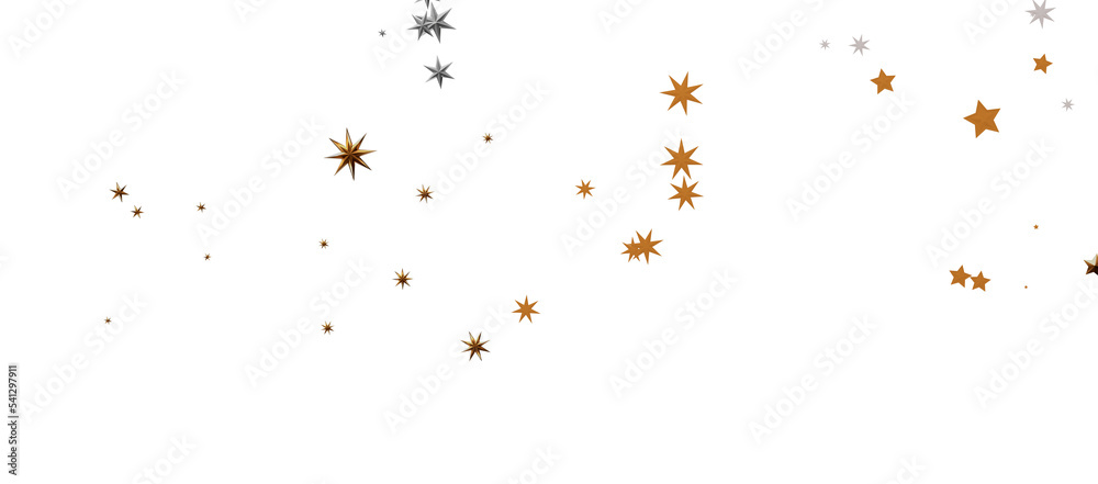 Snowflakes and bokeh lights on the blue Merry Christmas background. 3D render Snowflakes and bokeh lights on the blue Merry Christmas background. 3D render