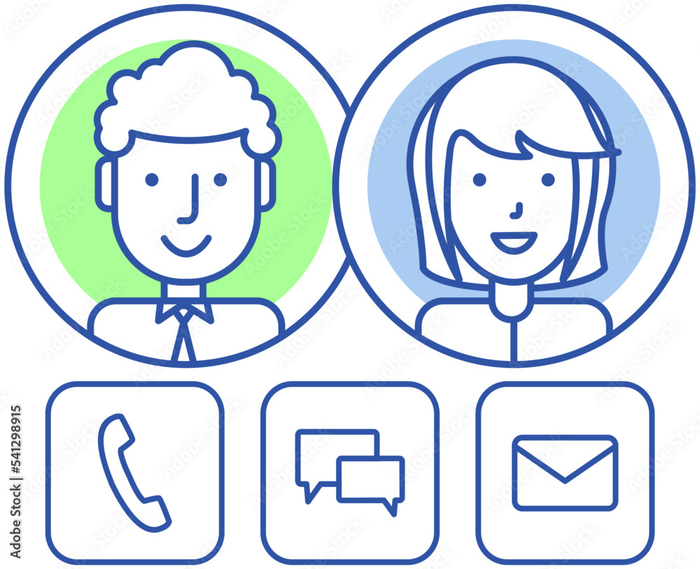 Smart phone with function buttons, incoming call, email and chat. People face avatar on screen. Illustration of social media messenger networking. Telephone conversations and exchange of information Smart phone with function buttons, incoming call, email and chat. People face avatar on screen. Illustration of social media messenger networking. Telephone conversations and exchange of information