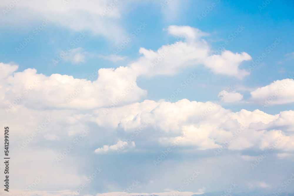 Beautiful clouds against the blue sky. Fluffy clouds, cloudy weather. Beautiful clouds against the blue sky. Fluffy clouds, cloudy weather.