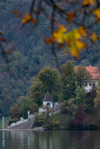 Church of the Assumption of Mary, Lake Bled, Autumn