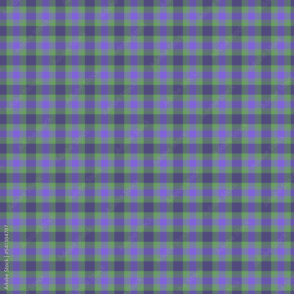 Fototapeta premium Decorative tartan plaid tiles pattern illustration