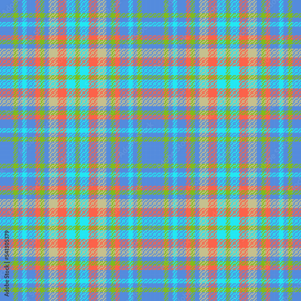 Decorative tartan plaid tiles pattern illustration