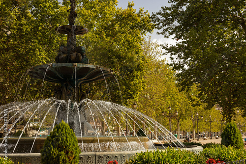 Fountain of the Pomegranates in Granada