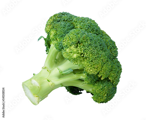 Broccoli isolated on white background with PNG. photo