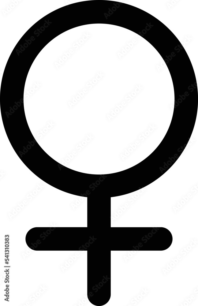 Venus astrology symbol minimal with no background. Venus astrology symbol minimal with no background.