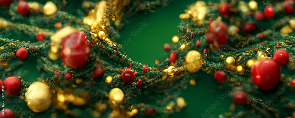 Abstract Christmas fantasy background 3d illustration. Abstract Christmas fantasy background 3d illustration.
