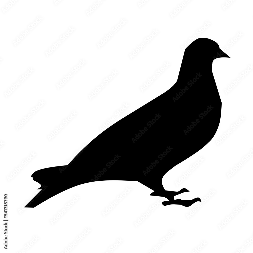 Dove Silhouette Vector Dove Silhouette Vector