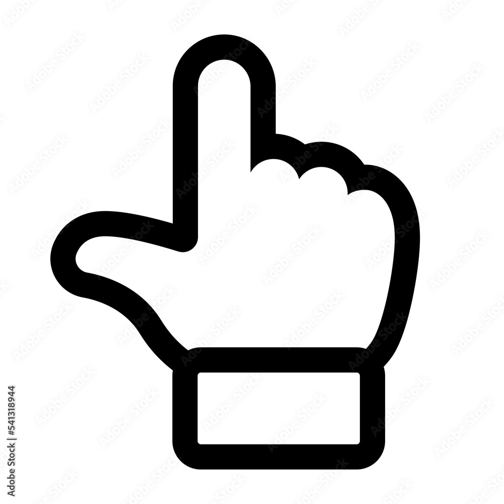 Hand clicking icon. Isolated finger click. PNG pictogram on transparent background. Hand clicking icon. Isolated finger click. PNG pictogram on transparent background.