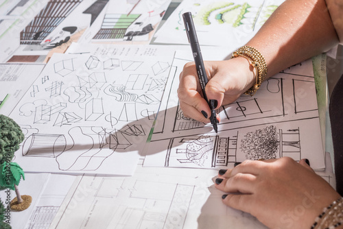 Process of creating architecture and urbanism projects	